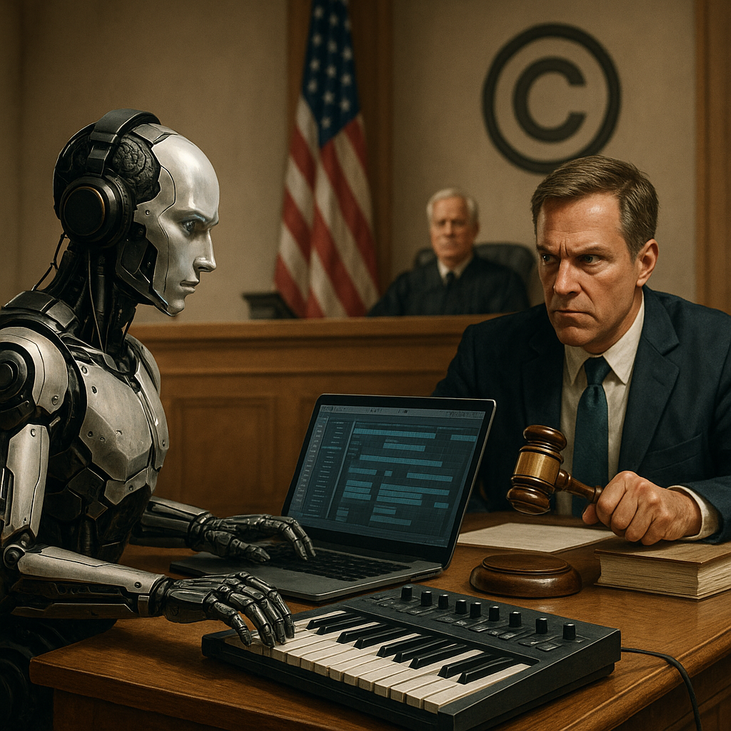 AI Music in 2025: Creative Breakthroughs Meet Legal Battles